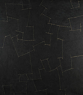 Design Tapete Arte online kaufen - handgearbeitete fast schwarz gefärbte Baumrinde