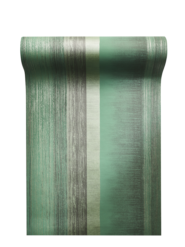 exklusive Design Tapete grün gold grau braun Streifen aus Deutschland in Berlin tel. oder online kaufen