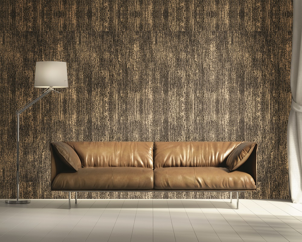 exklusive Wohnzimmer Design Tapete gold beige braun aus Deutschland in Berlin tel. oder online kaufen